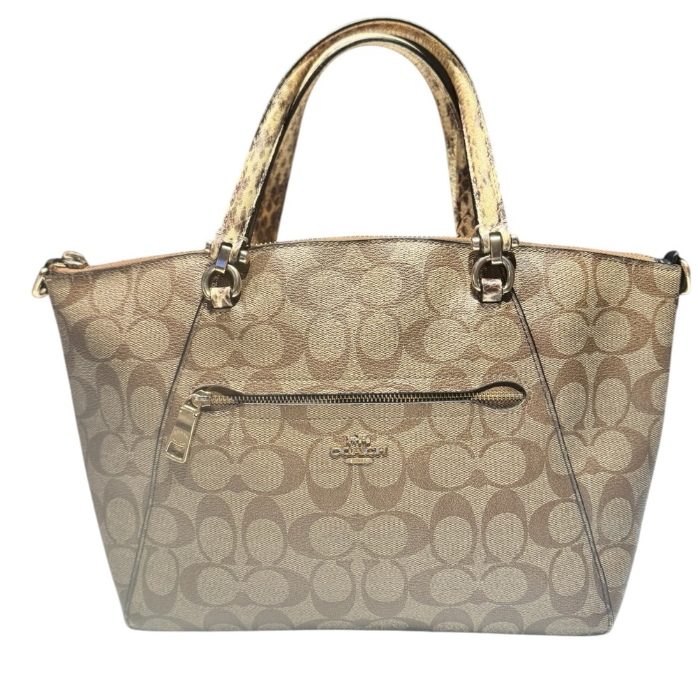 Coach Women's Signature Prairie Satchel - Picture 6 of 12